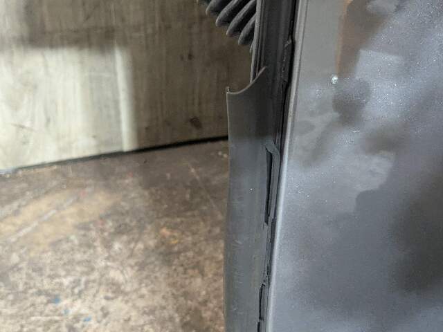 SCRATCHES* 14-18 OEM BMW F15 F85 X5 REAR LEFT Driver Side Door Shell Panel Gray