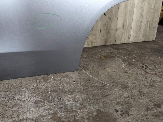 SCRATCHES* 14-18 OEM BMW F15 F85 X5 REAR LEFT Driver Side Door Shell Panel Gray