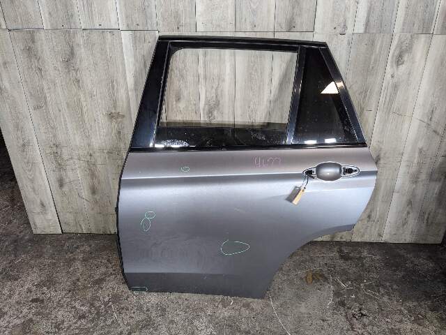 SCRATCHES* 14-18 OEM BMW F15 F85 X5 REAR LEFT Driver Side Door Shell Panel Gray