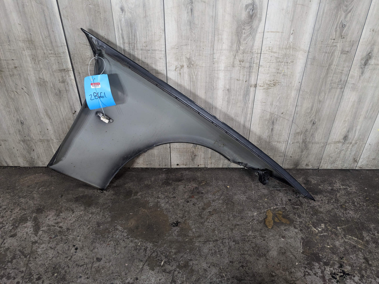 06-11 OEM BMW E90 328 335 Sedan Left Driver Side Fender Panel Black 668