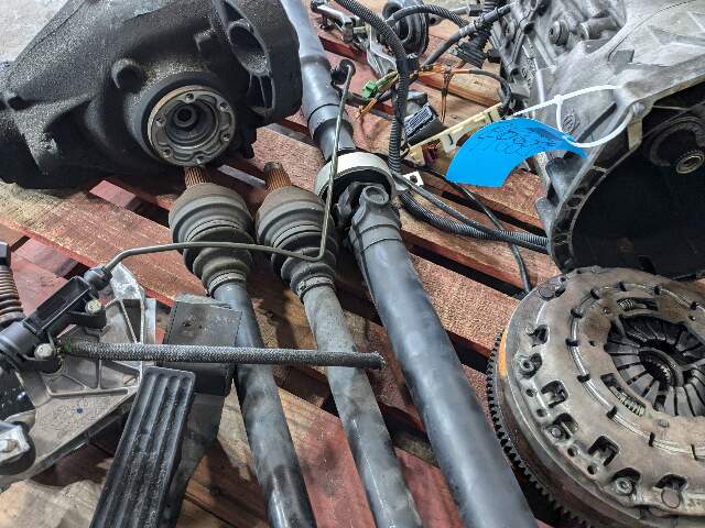 06-10 OEM BMW E90 335i N54 Manual SWAP SET RWD Transmission Differential Axle
