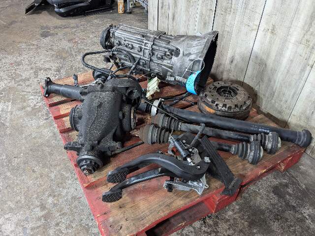 06-10 OEM BMW E90 335i N54 Manual SWAP SET RWD Transmission Differential Axle