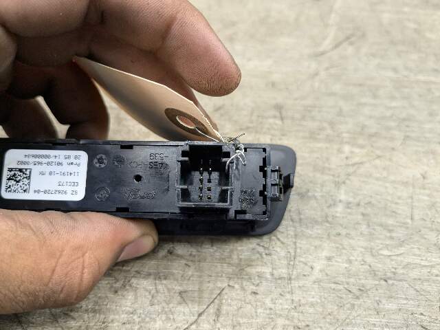 14-19 OEM BMW F15 F16 X5 X6 Center Console Traction Control Switch Panel Black