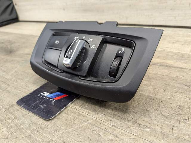 OEM BMW F15 F16 F85 F86 X5 X6 Headlight Switch Control Panel Light Module BLACK