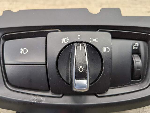 OEM BMW F15 F16 F85 F86 X5 X6 Headlight Switch Control Panel Light Module BLACK