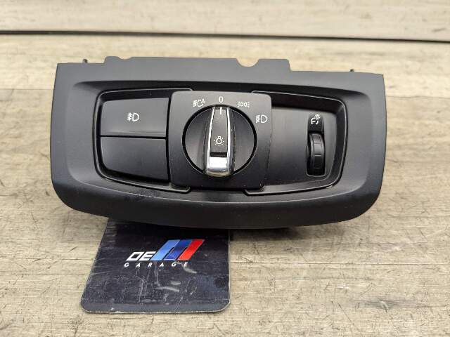 OEM BMW F15 F16 F85 F86 X5 X6 Headlight Switch Control Panel Light Module BLACK