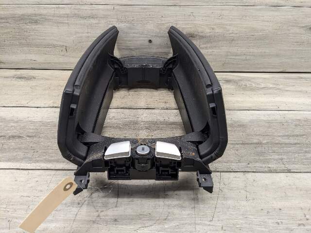 09-15 OEM BMW F01 F02 740 750 Center Console Armrest Arm Rest Tray Leather Black