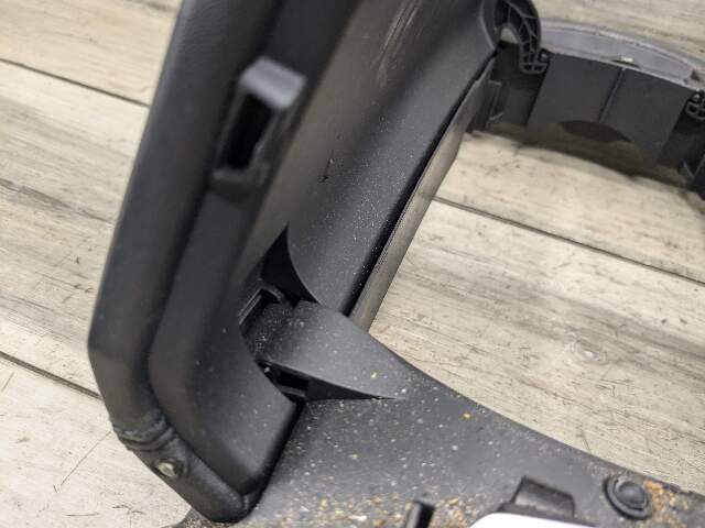 09-15 OEM BMW F01 F02 740 750 Center Console Armrest Arm Rest Tray Leather Black
