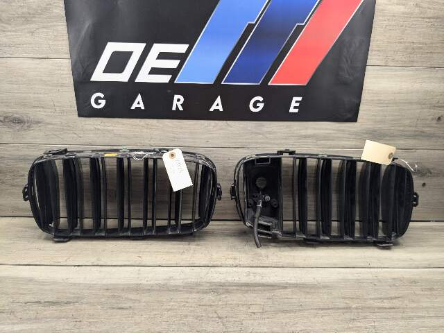 TABS BROKEN* 14-18 OEM BMW F85 X5M Front Left Right Upper Bumper Kidney Grille