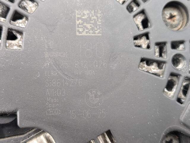 16-20 OEM BMW F22 F30 F32 F33 F36 340 440 B58 Charging Alternator Generator 180A