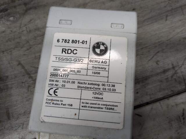 07-10 OEM BMW E93 328 335 Tire Pressure Control Module Unit TPMS RDC