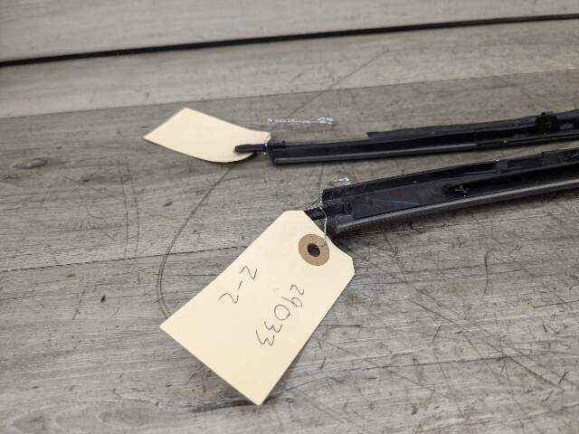 14-19 OEM BMW F15 F16 X5 X6 Front Left Right Windshield Side Drip Molding PAIR