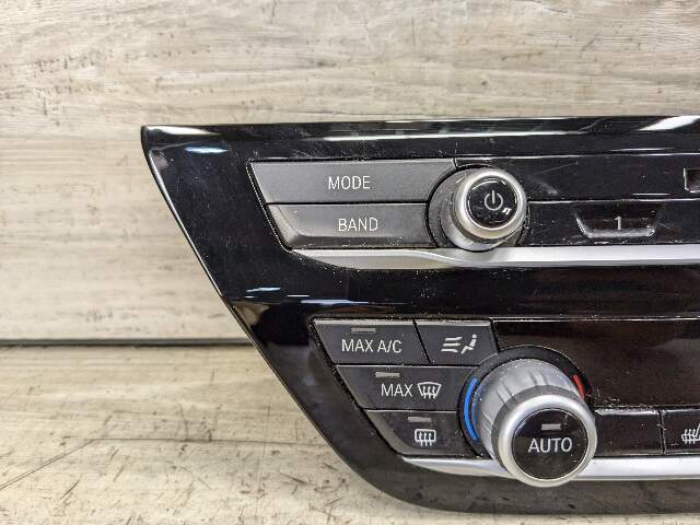 17-20 OEM BMW G30 G32 530 540 640 AC Climate Control Panel Radio Media Buttons