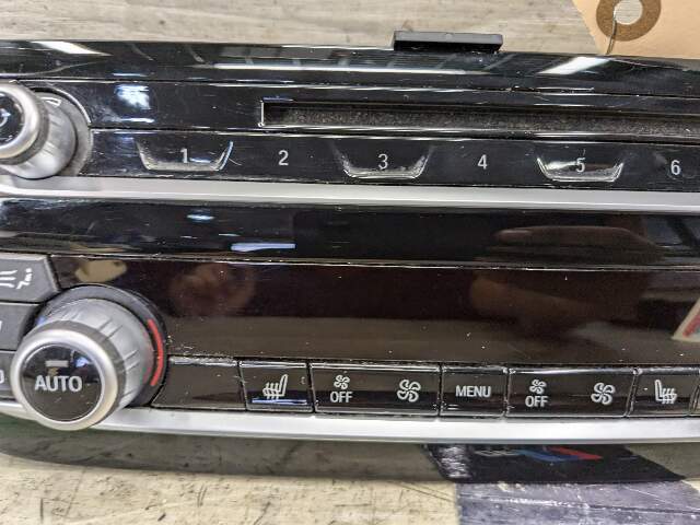 17-20 OEM BMW G30 G32 530 540 640 AC Climate Control Panel Radio Media Buttons