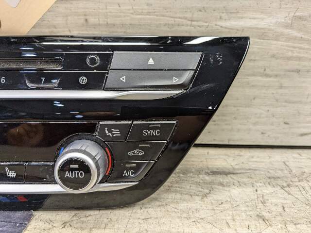17-20 OEM BMW G30 G32 530 540 640 AC Climate Control Panel Radio Media Buttons