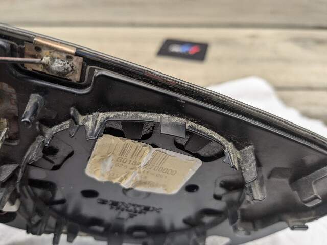 OEM BMW G30 530 540 Left Driver Side View Mirror Glass