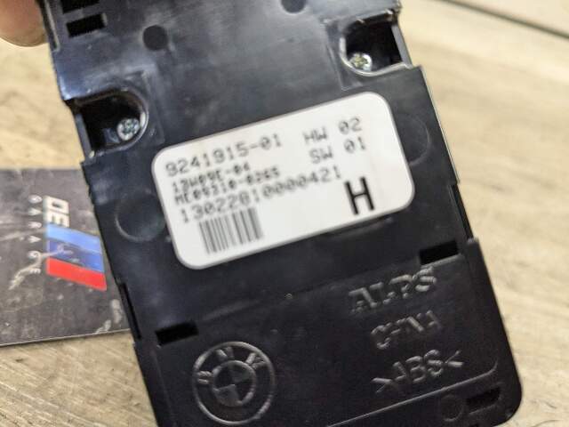 09-15 OEM BMW F01 F02 740 750 760 Left Driver Side Master Window Switch Button