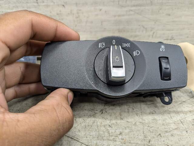 10-19 OEM BMW F10 F13 F02 Headlight Switch Control Panel Light Module BLACK