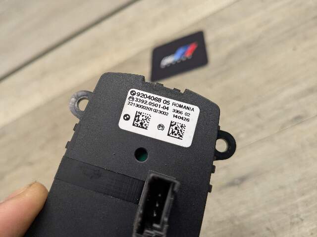 10-19 OEM BMW F10 F13 F02 Headlight Switch Control Panel Light Module BLACK