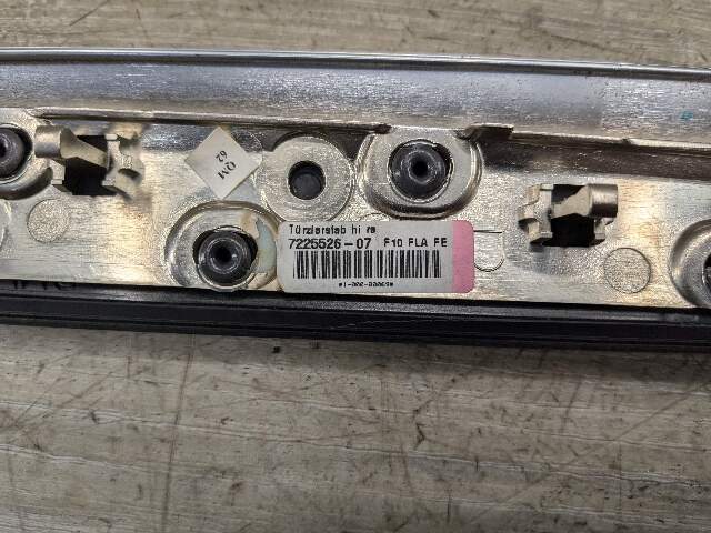 14-16 OEM BMW F10 Center Dash Air Vent Door Wood Interior Trim Fine Wood SET*