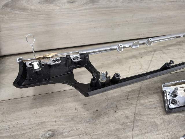 14-16 OEM BMW F10 Center Dash Air Vent Door Wood Interior Trim Fine Wood SET*