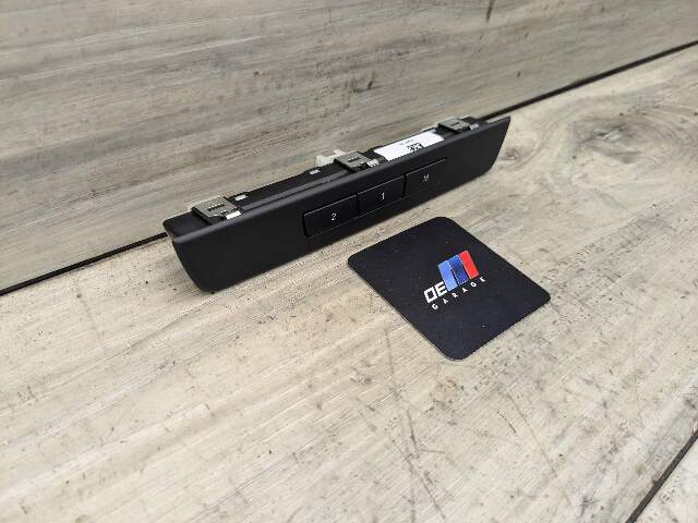 OEM BMW F02 750 Front Right Passenger Side Seat Memory Control Switch Unit