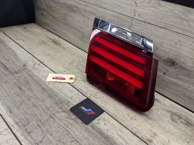 13-15 OEM BMW F01 F02 LCI 740 750 LED Rear Left Driver Side Inner Tail Light