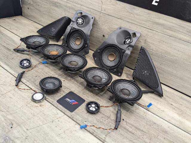 *DENTS* OEM BMW F01 F02 740 750 Audio Sound System Speaker SET Professional DSP