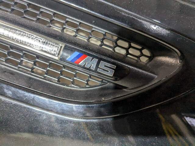 12-16 OEM BMW F10 M5 Front Right Passenger Side Fender Panel Shell Black