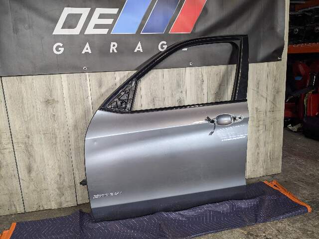 14-18 OEM BMW F15 X5 F85 X5M Front Left Driver Door Shell Panel Gray A52