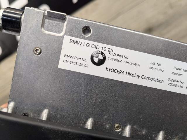 16-19 OEM BMW G11 G12 740 750 Navigation Display Monitor Information Screen
