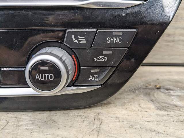 17-23 OEM BMW G30 G32 530 540 AC Climate Control Panel Radio Media Buttons