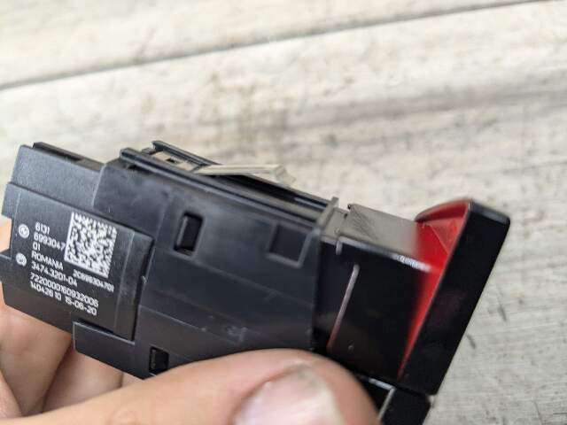 OEM BMW F90 G12 G30 Door Lock Emergency Hazard Warning Flasher Control Switch