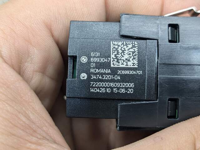 OEM BMW F90 G12 G30 Door Lock Emergency Hazard Warning Flasher Control Switch