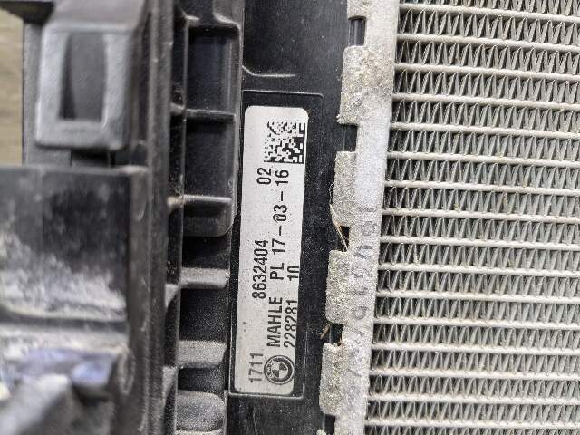 PRE-LCI OEM BMW G11 G12 750i 750iX G30 M550iX Auxiliary Coolant Radiator N63R
