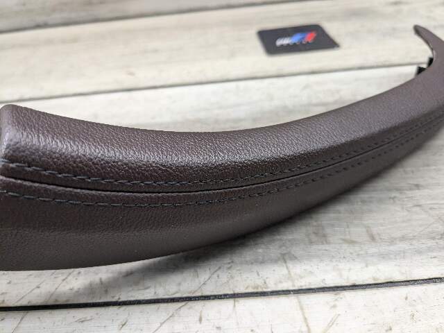 OEM BMW G01 X3 Front Rear Left Driver Door Panel Grab Pull Handle Trim Brown