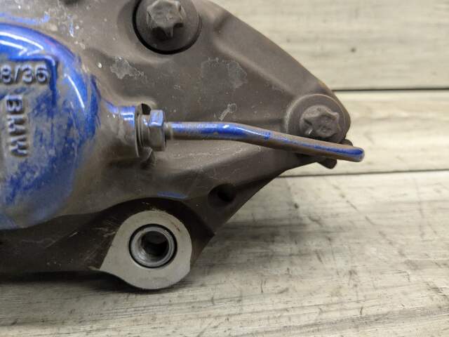 OEM BMW G01 X3 M40 G20 M340 Front Right Passenger Side Brake Caliper Brembo Blue