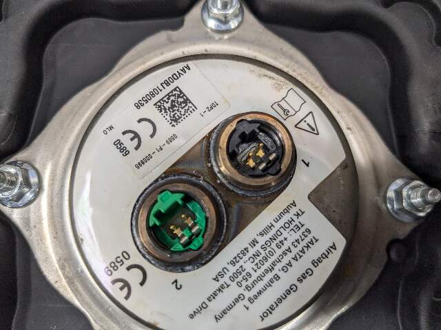 OEM BMW E82 E90 E92 E93 Front Driver SPORT Steering Wheel Airbag Air Bag