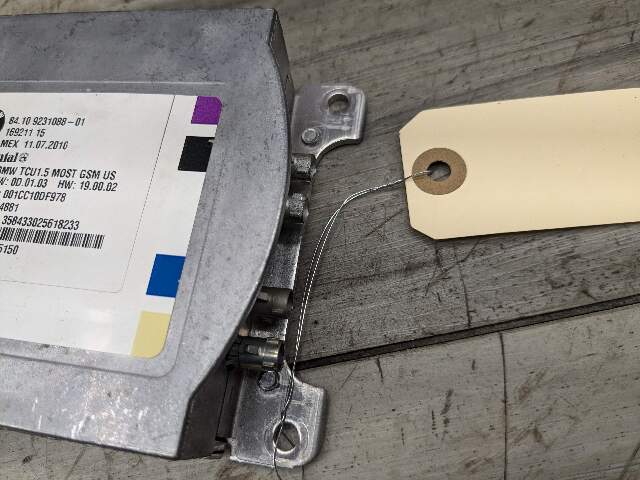 06-18 OEM BMW E88 E92 F07 F10 F01 Combox Telematics Unit TCU Bluetooth Module