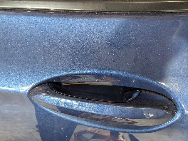 19-24 OEM BMW G01 X3 REAR Left Driver Side Door Shell Panel Blue C1M