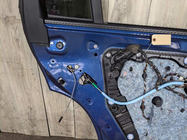 19-24 OEM BMW G01 X3 REAR Left Driver Side Door Shell Panel Blue C1M