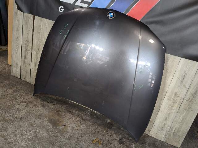08-13 OEM BMW E88 E82 135 Front Hood Bonnet Panel Shell Gray B39