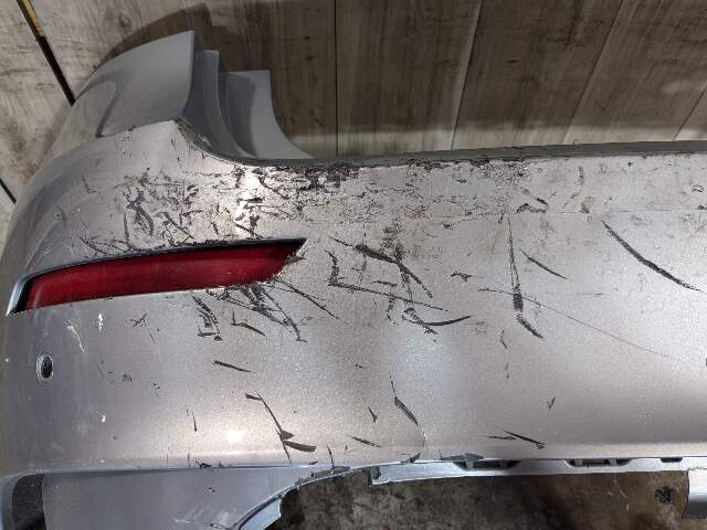 *DAMAGE* 10-14 OEM BMW E71 X6M Rear Bumper Cover Panel Assembly Silver