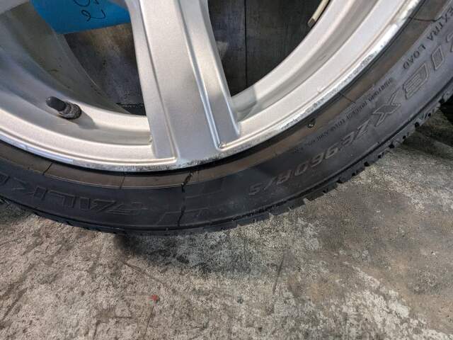 CURB RASH* OEM BMW E89 Z4 Wheels Rims Silver 17x8 ET:29 Star Spoke Style 290 SET