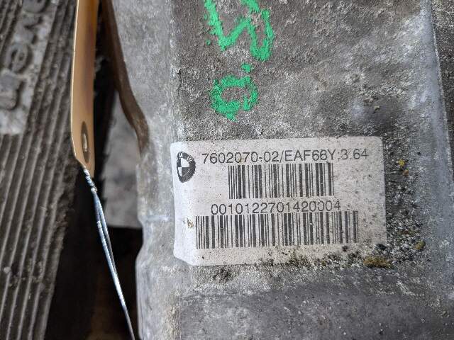 11-13 OEM BMW E70 E72 X5 X6 LCI Front Differential Axle Carrier 3.64 123k DIESEL