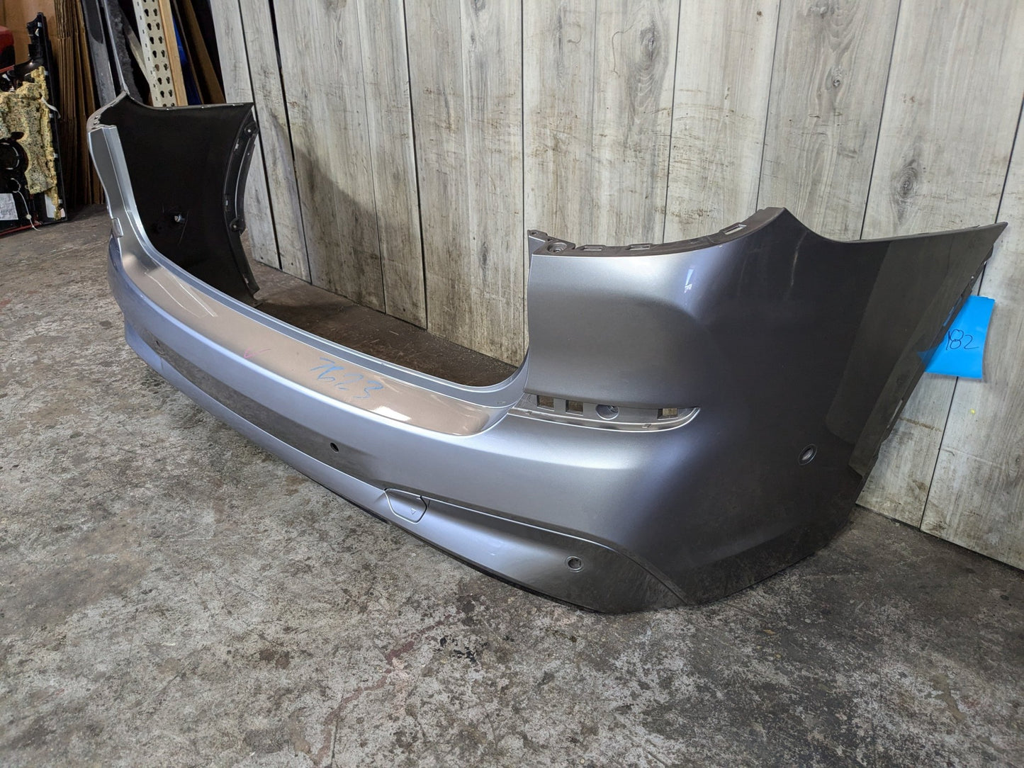 *NOTE* 20-24 OEM BMW F97 X3M Rear Bumper Cover Assembly + Diffuser Gray C28