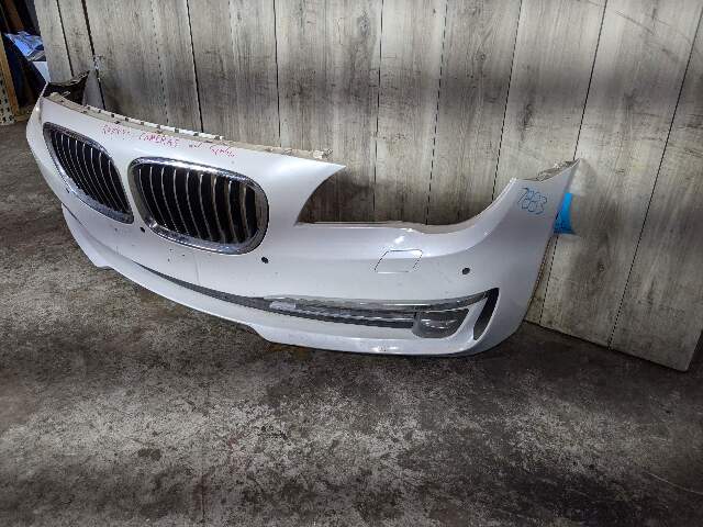 *13-15 OEM BMW F01 F02 750 LCI Front M SPORT Bumper Cover w/ Grilles White