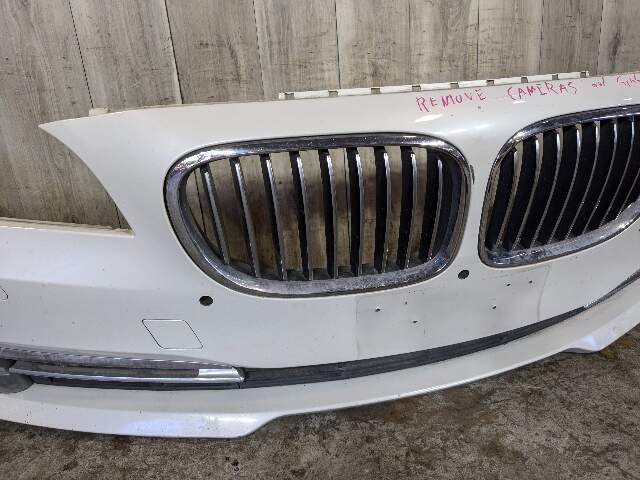 *13-15 OEM BMW F01 F02 750 LCI Front M SPORT Bumper Cover w/ Grilles White