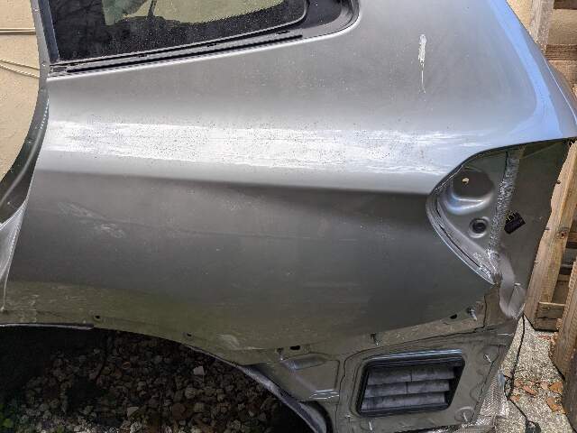 18-24 OEM BMW F97 G01 X3 X3M Rear Left Driver Side Quarter Panel Body Cut