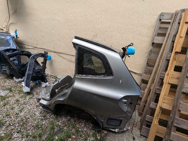 18-24 OEM BMW F97 G01 X3 X3M Rear Left Driver Side Quarter Panel Body Cut